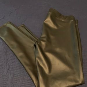 Express Faux Leather Leggings Size L